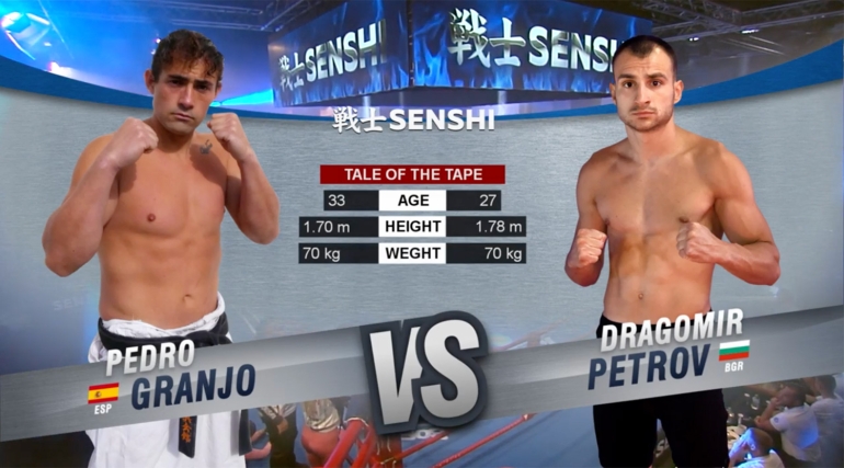 SENSHI 8: Dragomir Petrov (Bulgaria) vs Pedro Granjo (Spain)