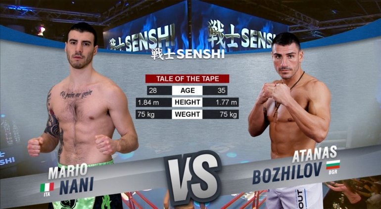 SENSHi 8: Atanas Bozhilov (Bulgaria) vs Mario Nani (Italy)