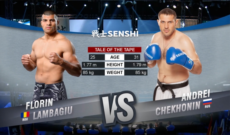 SENSHI 9: Florin Lambagio (Romania) vs Andrei Chekhonin (Russia)